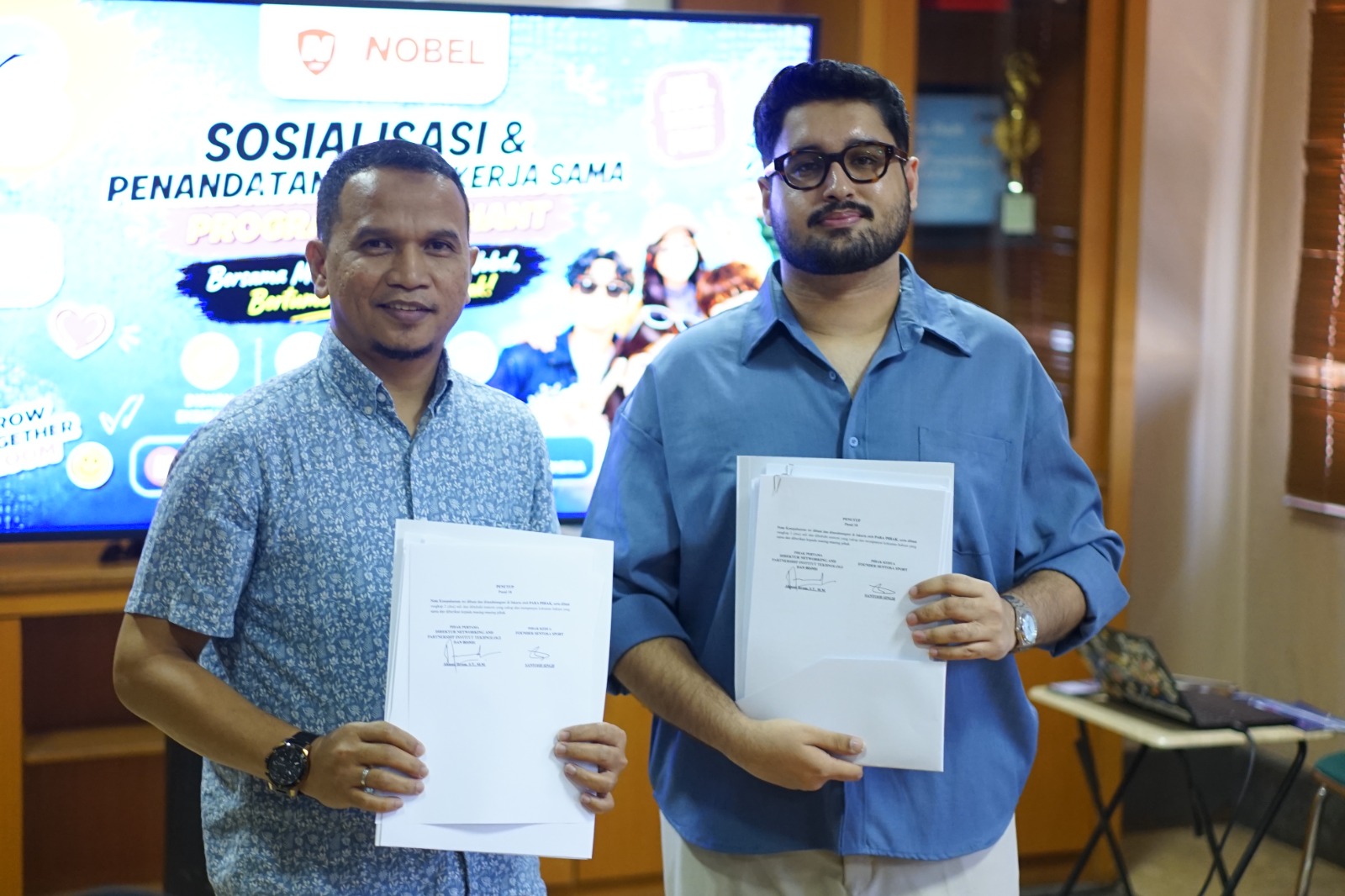Perluas Ekosistem Kolaborasi, Nobel Indonesia Tanda Tangan MoU dengan Sejumlah Mitra Usaha